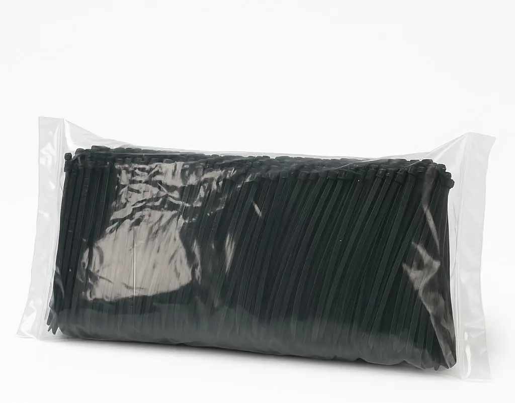Pack 1000 bridas de plástico negras GTKWEX 3.6 x 142mm