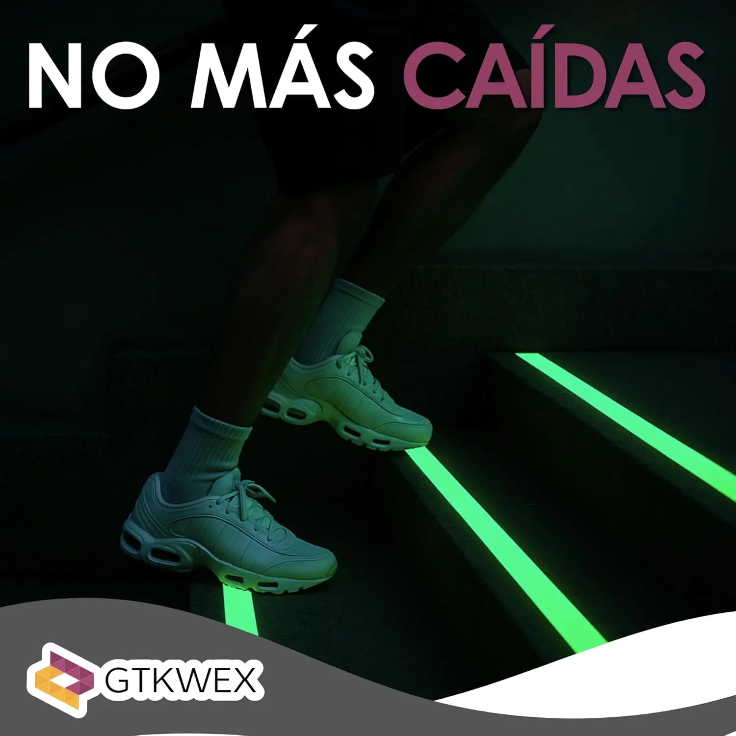 Cinta Antideslizante para Escaleras | Rollo de 10 Metros Técnico - Imagen 8